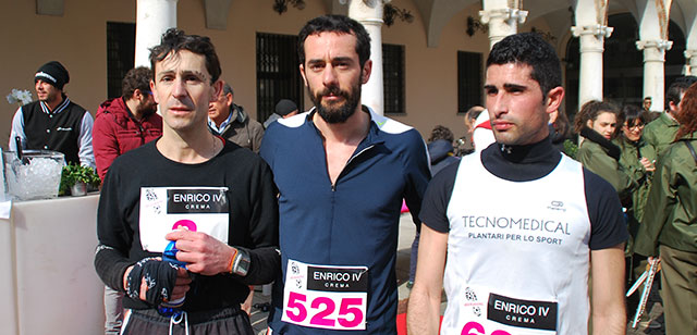 Giovanni Bardon, Jacopo Manenti e Giovanni Orrù (foto © Cremaonline.it)