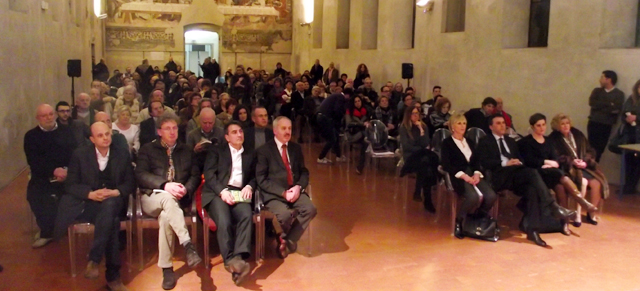 Il pubblico in sala Pietro Da Cemmo (foto © Cremaonline.it)