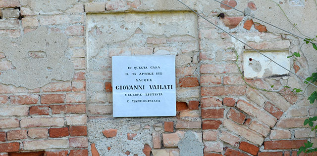 La casa natale di Giovanni Vailati (foto © Cremaonline.it) 