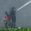 A fuoco 300 metri quadrati di fienile