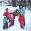 A scuola sulla neve