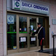 Rapina con taglierino alla Bcc