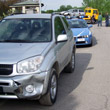 Auto sfonda cancellata del sindaco
