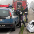 Scontro a Pandino, fuoristrada a Dovera