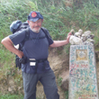 A piedi a Santiago de Compostela