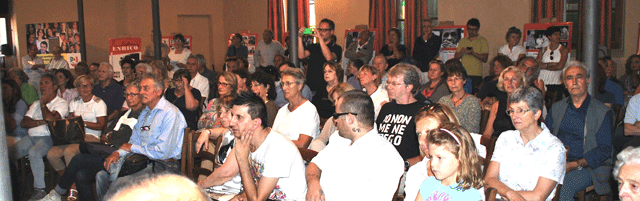 Il pubblico presente (immagine di Mario Ciuna)