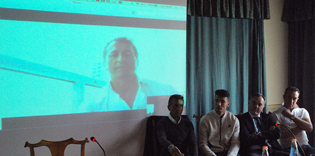 Riccardo Ferri in collegamento skype