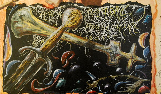La spada di Cremete (dipinto di Luigi Dossena)