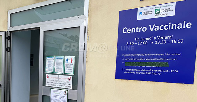 Campagna vaccinale da martedì 2 ottobre