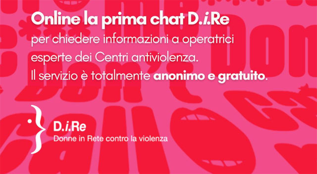 DiRe, chat anonima contro la violenza