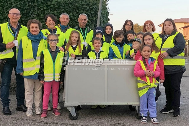 Chieve: buona la partecipazione al Piedibus