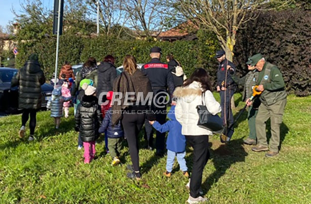 Piantati nuovi alberi nei parchi di Ricengo