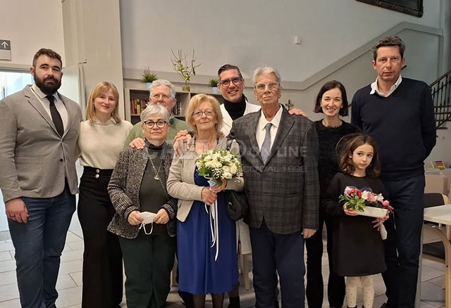 Benefattori: Doriano e Matilde sposi in hospice 